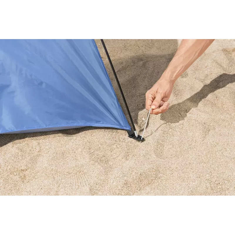 Tenda de praia Bestway Tourist 200 x 120 x 95 cm azul/cinzento 2 pessoas