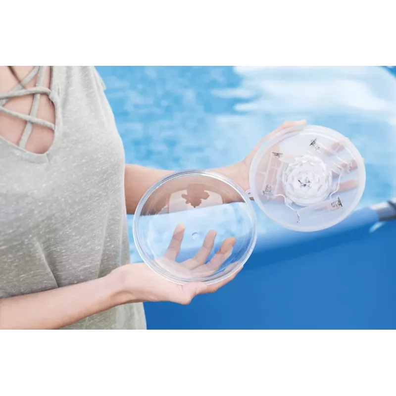 Luz de piscina flutuante LED a pilhas Bestway 58419