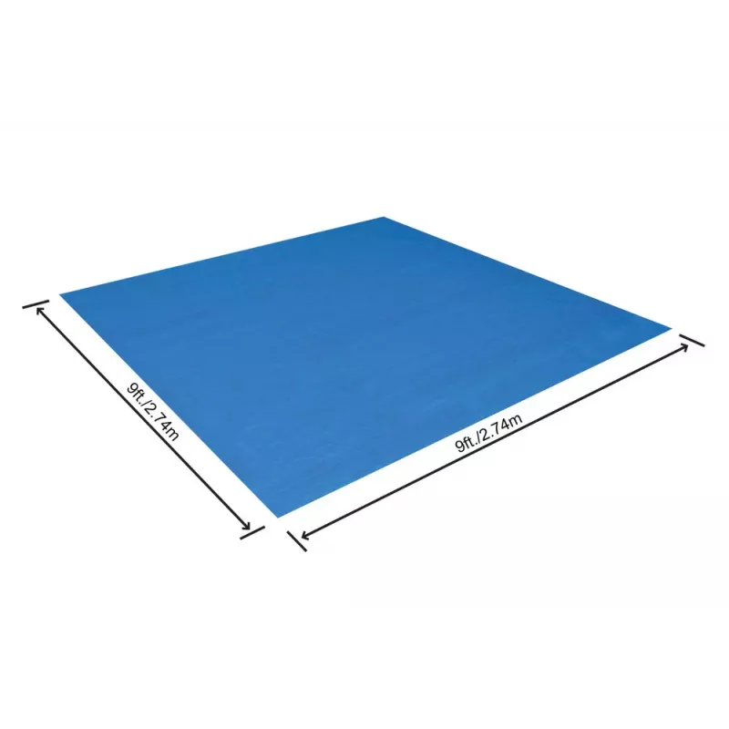 Tela de fundo de piscina Bestway Flowclear 274 x 274 cm azul