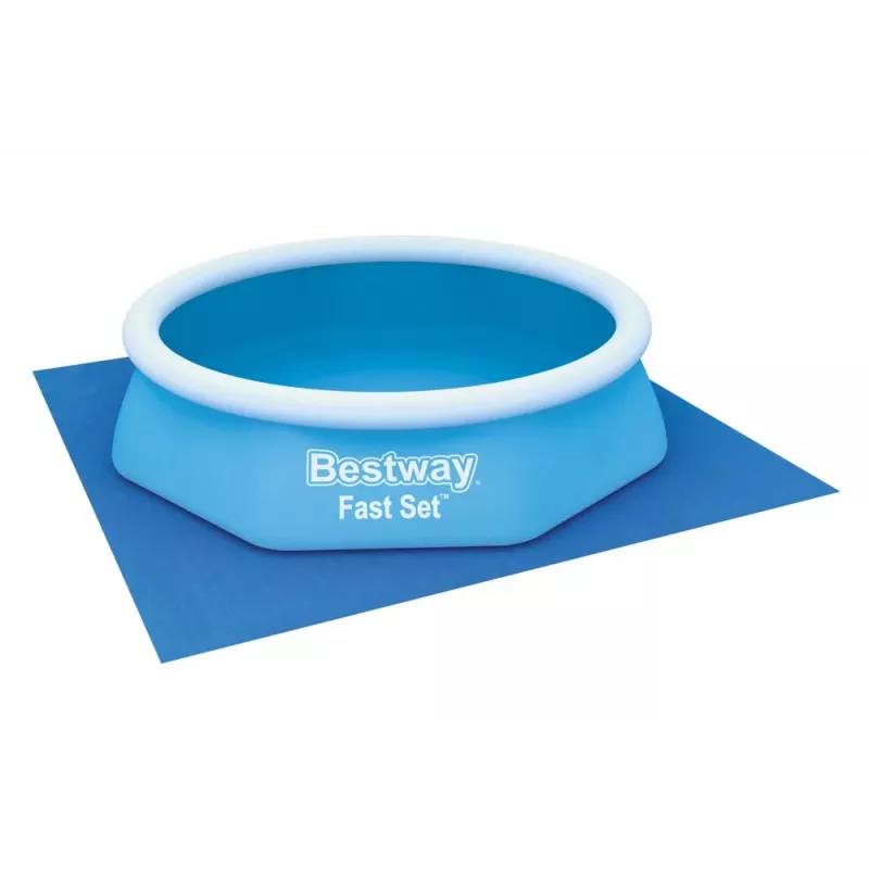 Tela de fundo de piscina Bestway Flowclear 274 x 274 cm azul