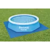 Tela de fundo de piscina Bestway Flowclear 274 x 274 cm azul