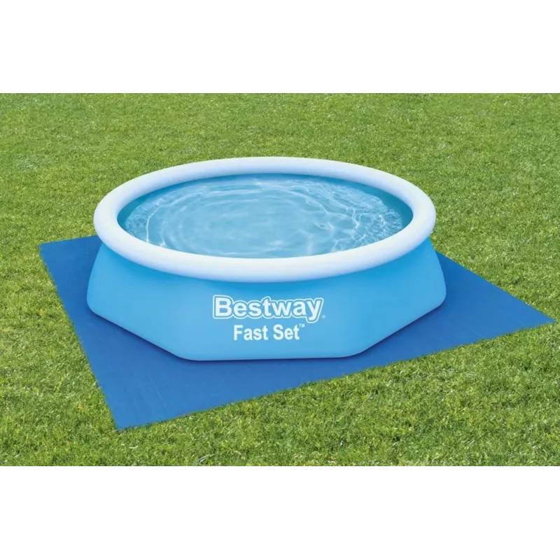Tela de fundo de piscina Bestway Flowclear 274 x 274 cm azul