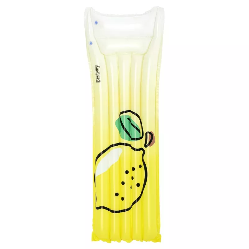 Colchão de natação Bestway Lemon 183 x 69 cm flutuador insuflável para piscina