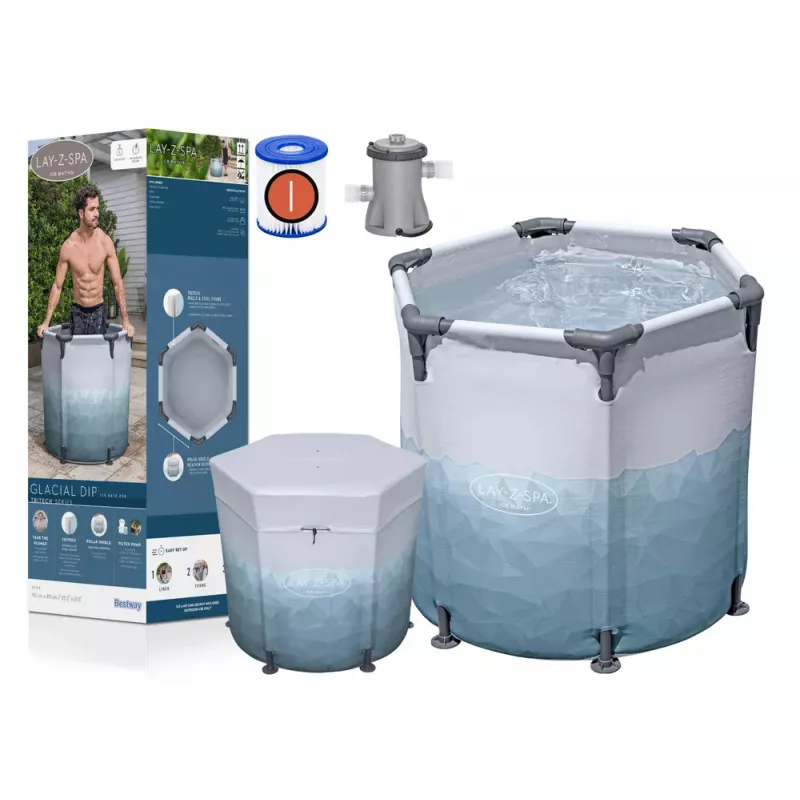 Tanque de banho de gelo Bestway Barrel 253L 6002K