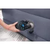 Colchão insuflável Bestway 671BD individual azul-escuro/cinzento