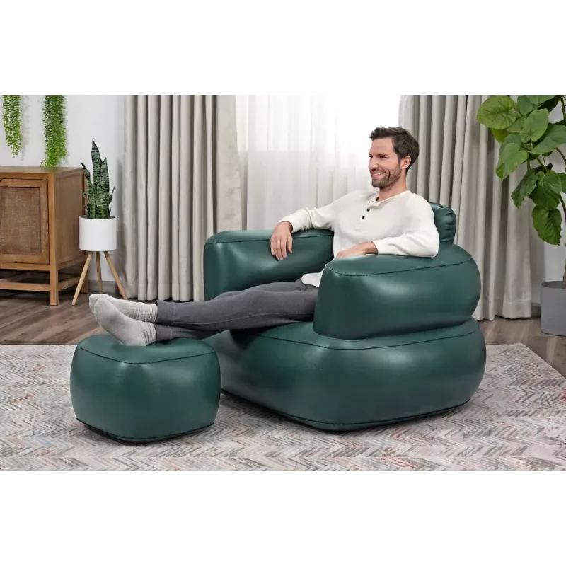 Poltrona insuflável Bestway cinzento-escuro 75137