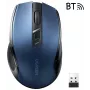 Ugreen MU006 Rato ótico sem fios 2.4GHz / Bluetooth 5.0 4000 DPI - azul