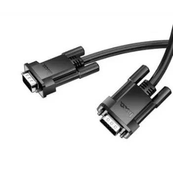 Cabo de dados HD Hoco US11 VGA macho para VGA macho (2m) preto
