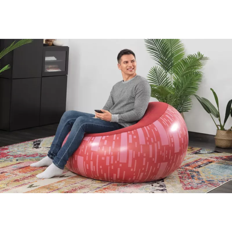 Cadeira insuflável Bestway Comfort Cruiser vermelha