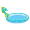 Centro de brincadeiras aquáticas insuflável Bestway 53114 com escorrega, 239 x 206 x 86 cm