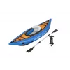 Kayak Bestway Hydro-Force 275 x 81 cm insuflável com remo de alumínio e bomba manual
