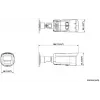 Câmara IP Bullet Hikvision DS-2CD2T86G2H-IS2U/SL(2.8mm) 8MP com AcuSense, luz de flash e alarme sonoro