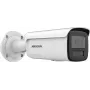Câmara IP Bullet Hikvision DS-2CD2T86G2H-IS2U/SL(2.8mm) 8MP com AcuSense, luz de flash e alarme sonoro