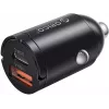 ORICO MR-30-2C-BK-EP Carregador de carro duplo USB-C 30W, preto