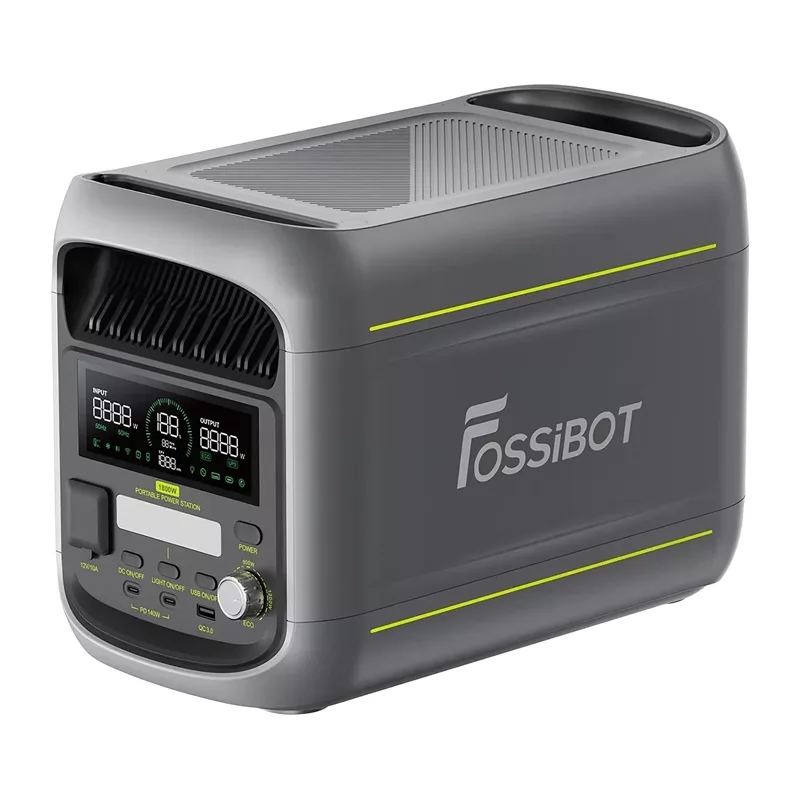 FOSSIBOT F1800 1800W Estação de carregamento, cinzento