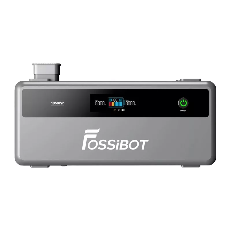 FOSSIBOT FBP1200-B Bateria de expansão de 1958 Wh para estação de energia FBP1200, verde