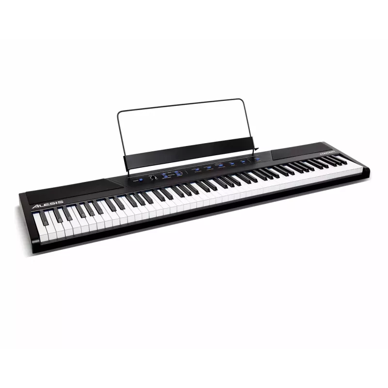 Alesis Concert Piano digital de 88 teclas com teclas de tamanho real