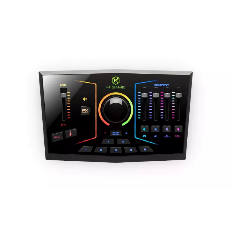 Interface de Áudio M-AUDIO M-GAME RGB Dual USB