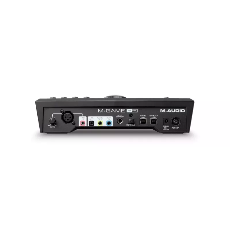 Interface de Áudio M-AUDIO M-GAME RGB Dual USB
