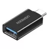 Adaptador UGREEN USB-C para USB 3.0 A fêmea preto