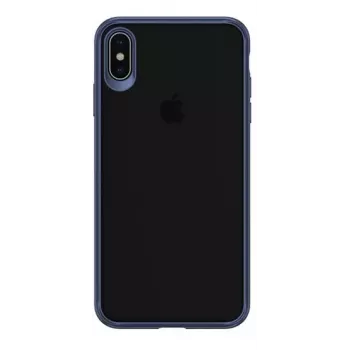 USAMS Capa rígida Mant para Apple iPhone XS Max azul
