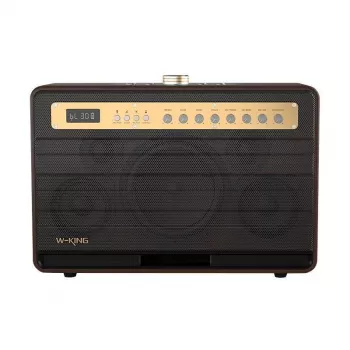 W-KING K6L Altifalante Bluetooth portátil 120W, castanho