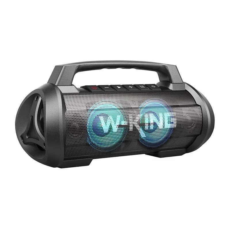 Coluna Bluetooth sem fios W-KING D10 70W preta