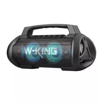 Coluna Bluetooth sem fios W-KING D10 70W preta