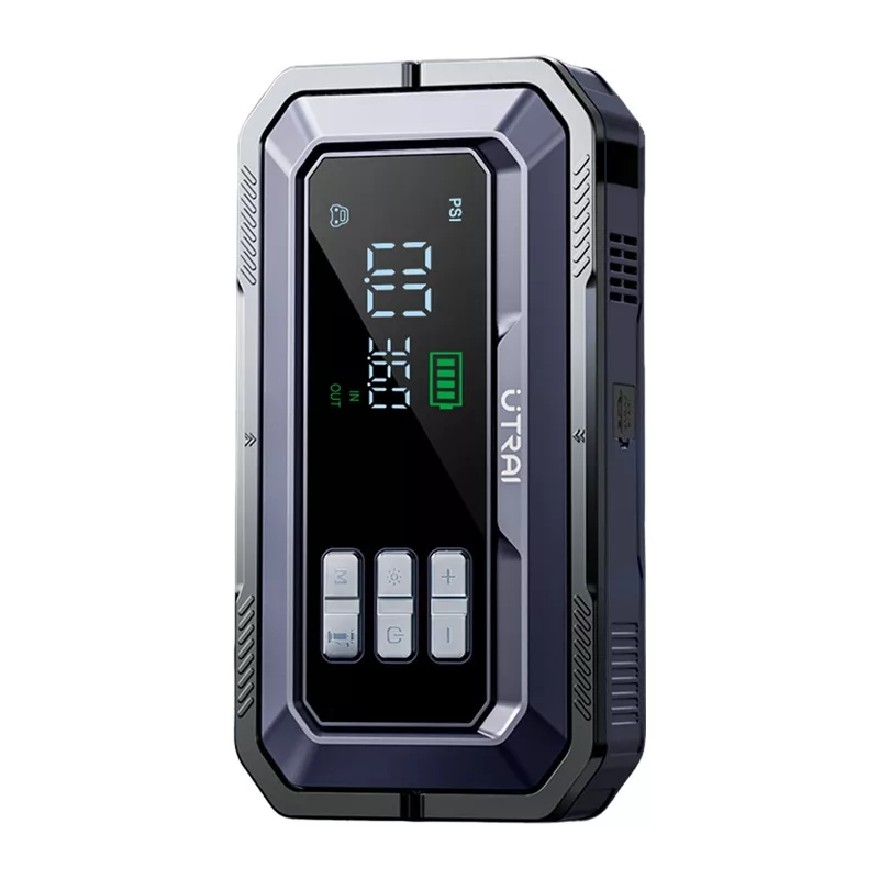 UTRAI JS30 Arrancador de carro com compressor 20000mAh 2000A pico 150PSI