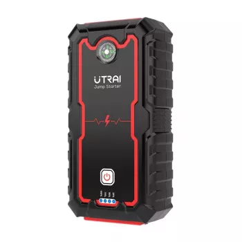 UTRAI JS One Arrancador de carro 1600A pico 16000mAh 12V com lanterna LED