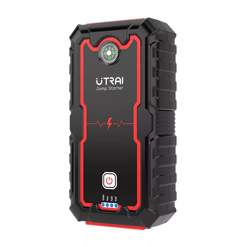 UTRAI JS One Arrancador de carro 1600A pico 16000mAh 12V com lanterna LED