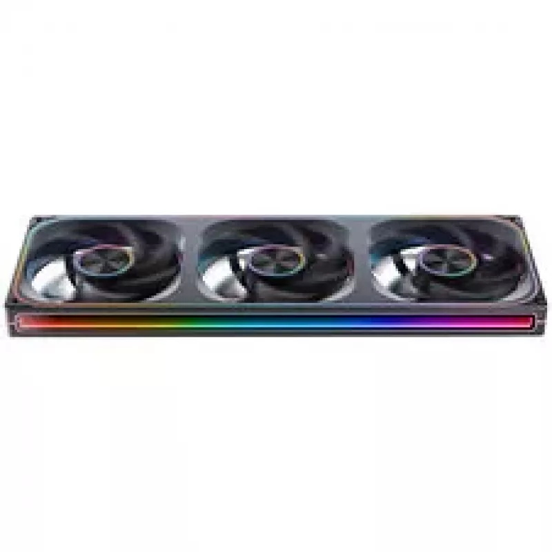 Jonsbo ZA-420B ventoinha PWM ARGB - 3x 140mm, preto