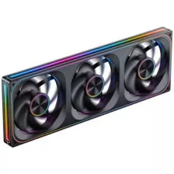 Jonsbo ZA-420B ventoinha PWM ARGB - 3x 140mm, preto