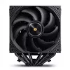 Jonsbo CC90 dissipador de CPU preto, torre dupla, ventoinha PWM de 130 mm, ecrã segmentado