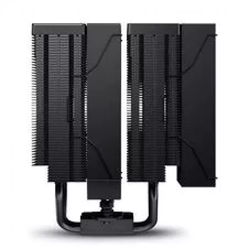 Jonsbo CC90 dissipador de CPU preto, torre dupla, ventoinha PWM de 130 mm, ecrã segmentado