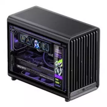 Jonsbo DS916 monitor IPS de 9.16 polegadas com fixação para caixa - preto