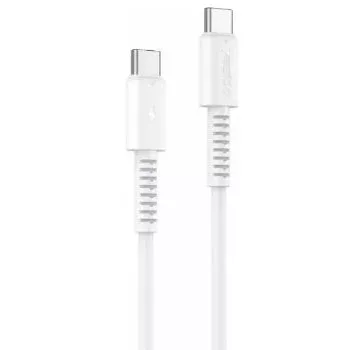 Yesido Cabo de Dados USB-C para USB-C PVC 60W CA154 Branco