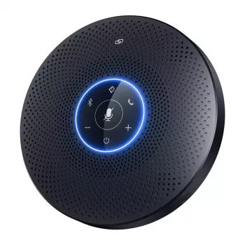 Altifalante de conferência EMEET OfficeCore M2 Max - matriz de 8 microfones, captação 360°, USB-C/Bluetooth 5.0, bateria de 24 h, ligação em cadeia