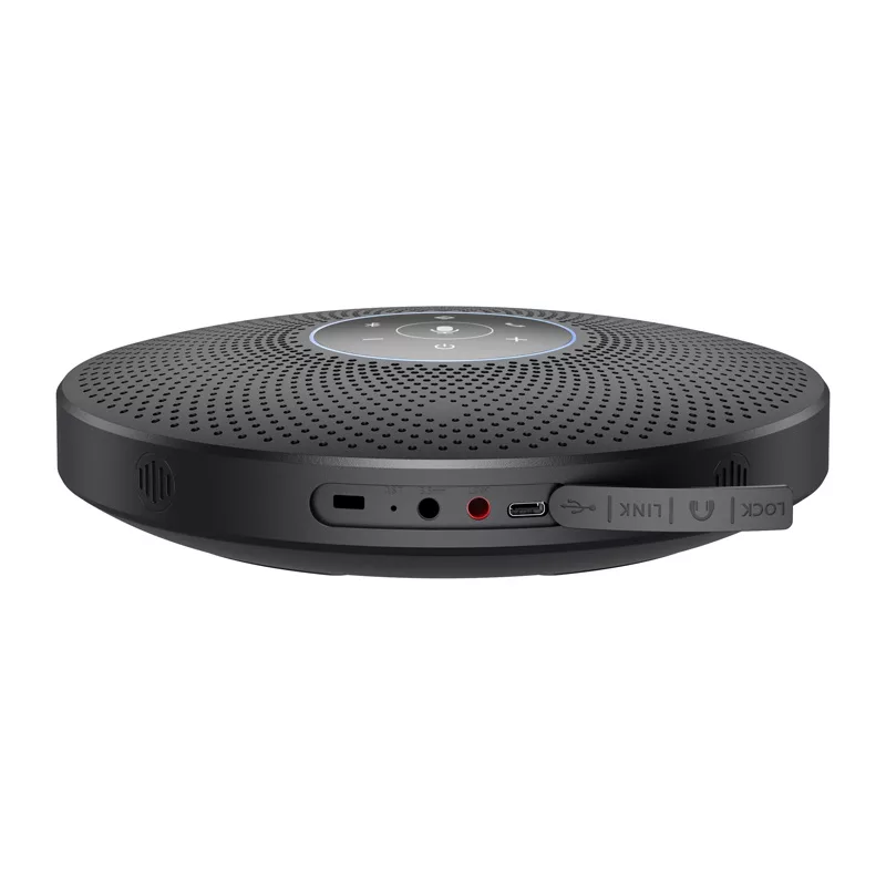 Altifalante de conferência EMEET OfficeCore M2 Max - matriz de 8 microfones, captação 360°, USB-C/Bluetooth 5.0, bateria de 24 h, ligação em cadeia