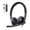 Headset EMEET GeniusCall HS50 com microfone
