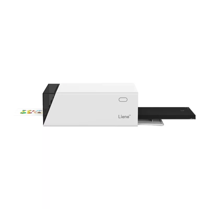 Impressora fotográfica portátil 2 em 1 Liene Pix Cut - tecnologia ZINK, Bluetooth 5.0, cortador incorporado, impressões autocolantes