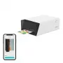 Impressora fotográfica portátil 2 em 1 Liene Pix Cut - tecnologia ZINK, Bluetooth 5.0, cortador incorporado, impressões autocolantes