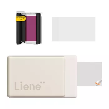 Impressora fotográfica portátil Liene Pearl N200 Pro 2x3 (dourado)