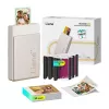 Conjunto de impressora fotográfica portátil Liene Pearl N200 Pro 2x3 (dourado)