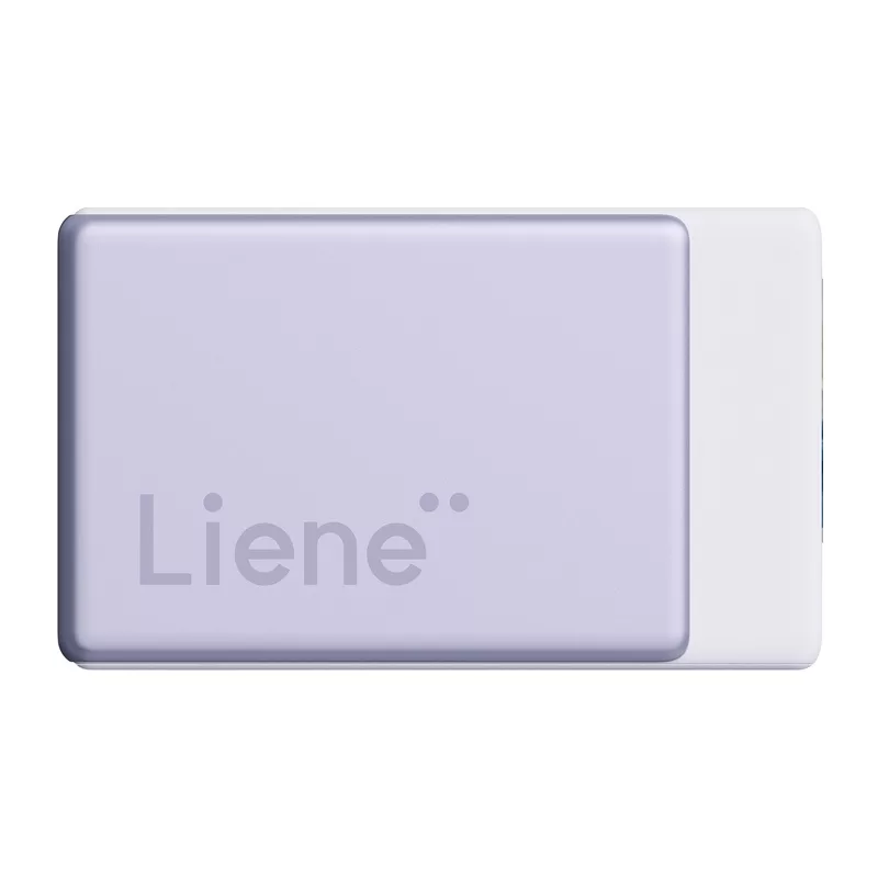 Impressora fotográfica portátil LIENE Pearl N200 Pro 2x3 (roxo)