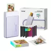 Impressora fotográfica portátil LIENE Pearl N200 Pro 2x3 (roxo)
