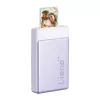 Impressora fotográfica portátil LIENE Pearl N200 Pro 2x3 (roxo)