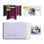 Impressora fotográfica portátil LIENE Pearl N200 Pro 2x3 (roxo)