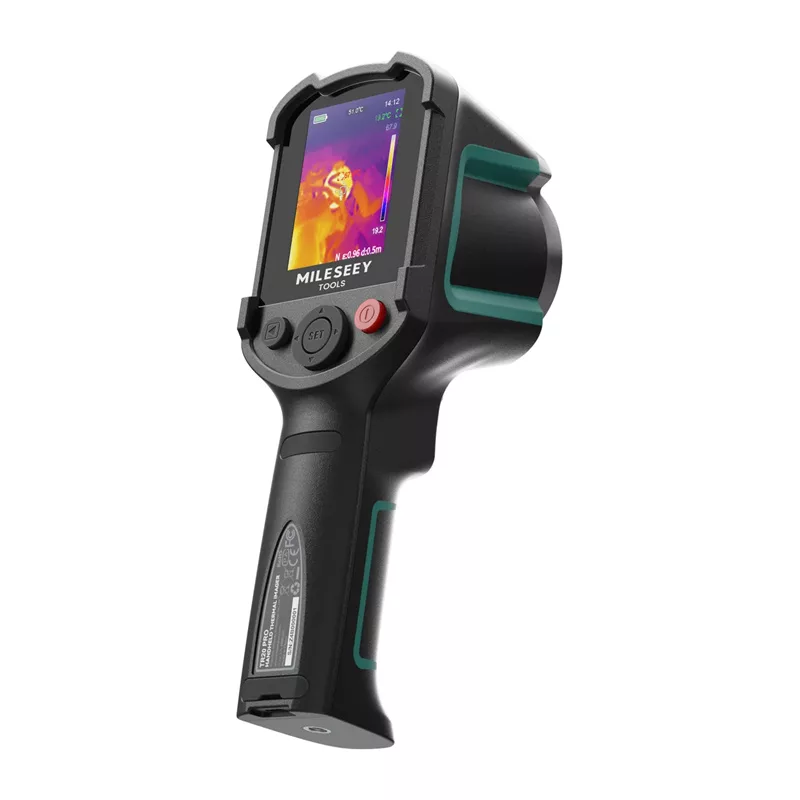 Câmara térmica Mileseey TR20 Pro resolução IR 256x192 -20°C a 550°C