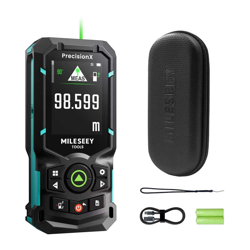 Medidor de distância laser Mileseey S50 50m ±2mm IP54